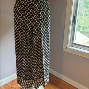 LOFT Black and White Trousers